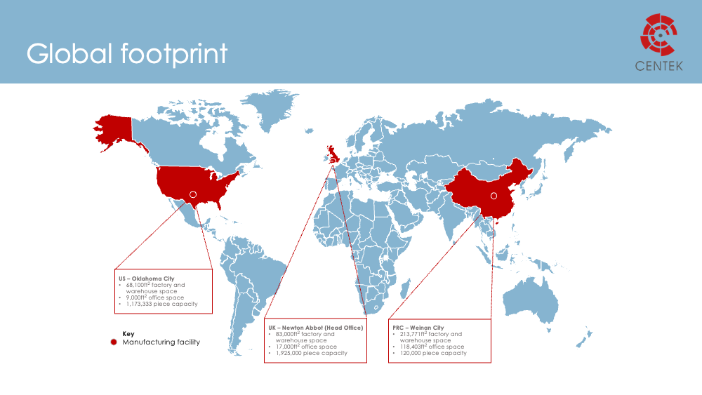 Manufacturing Footprint