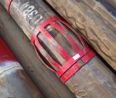 Centek centralizers undamaged after 800 ft fall